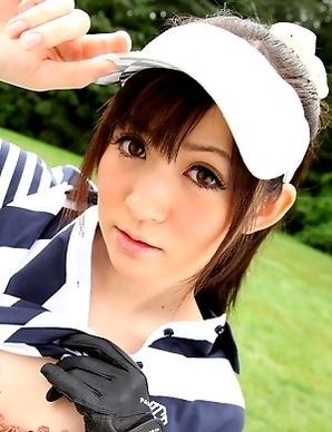 Michiru Tsukino is a hot golf babe