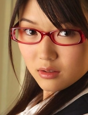 Noriko Kijima with specs and office suit is elegant and hot