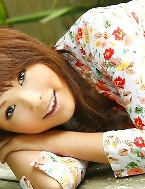 Playful and addictive look of a spicy Asian Azumi Harusaki