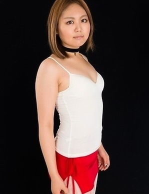 Stunning young girl Ayano Hidaka showing her feet in a white pantyhose