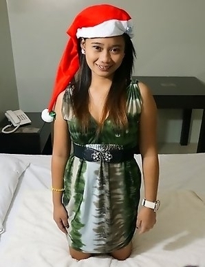 Adorable Asian teen Sylvan