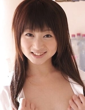 Miku Tamaru in white shirt shows big tits and enjoys drinking water.